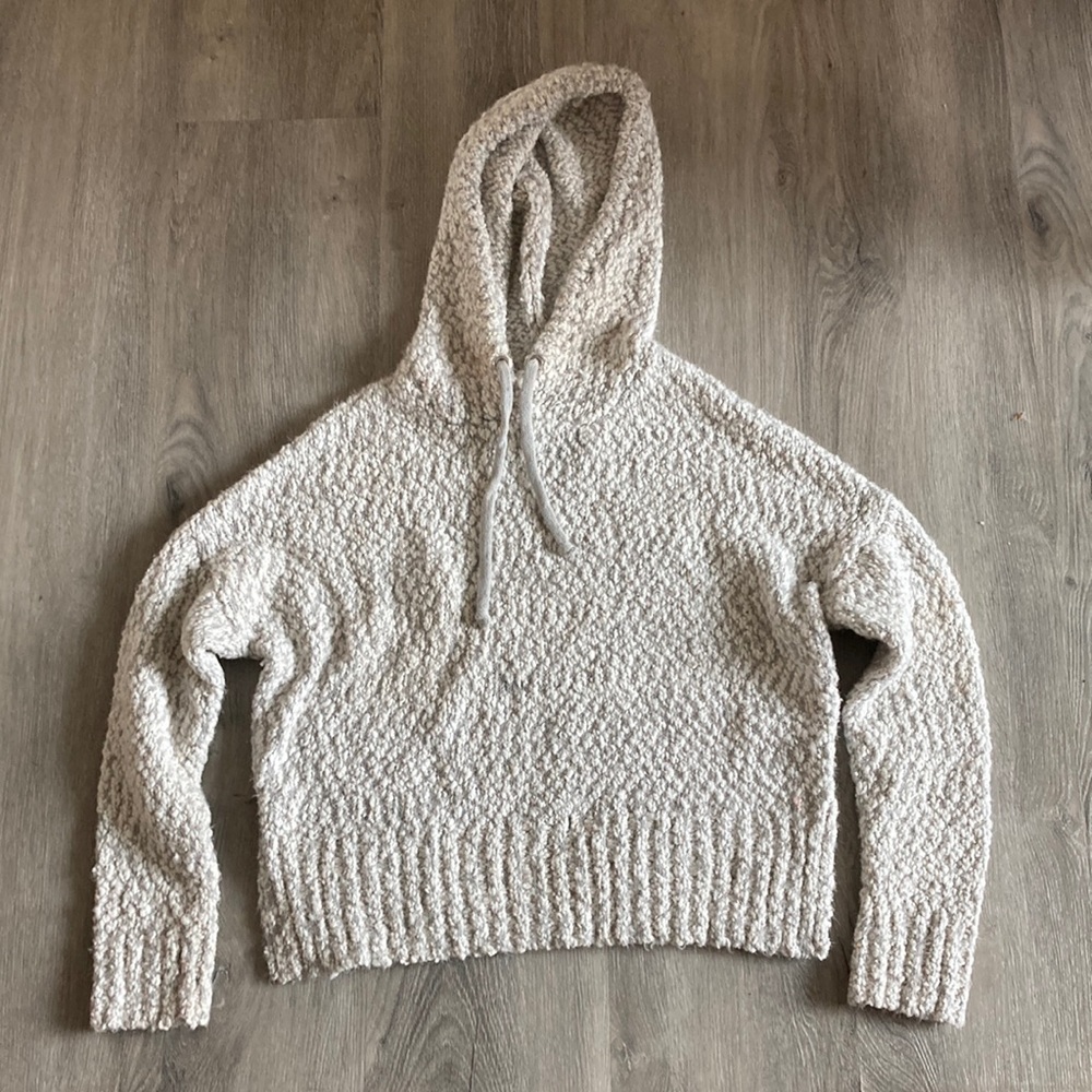 Cozy drop shoulder sweater